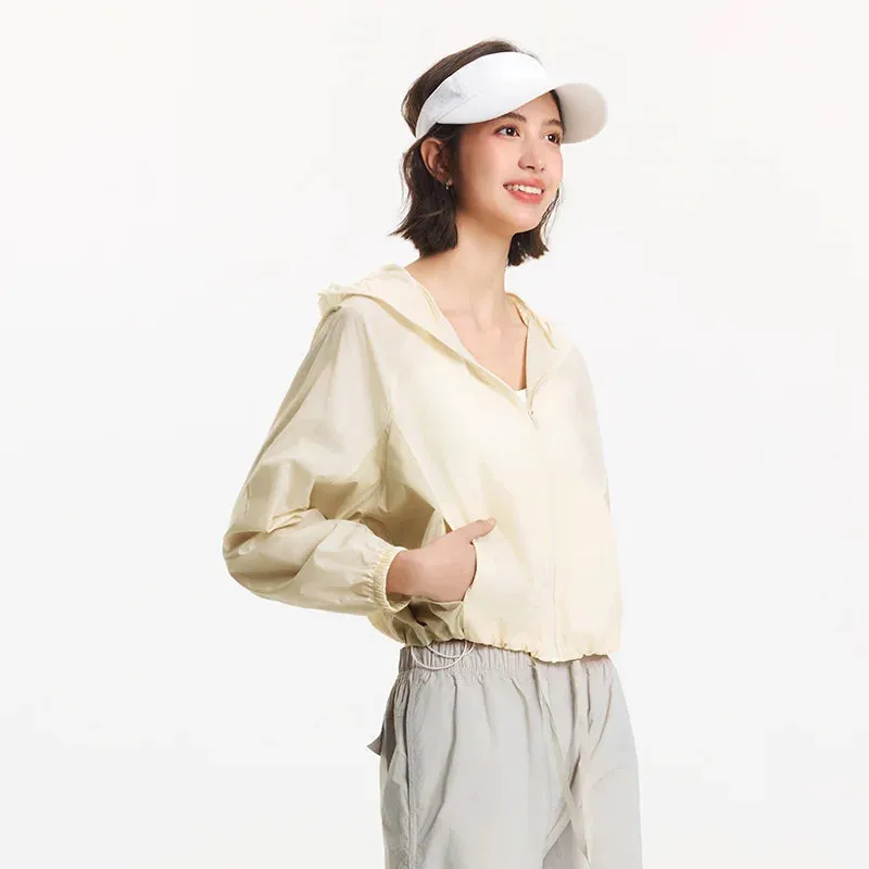 Women Cropped  Sun Protection Jacket
