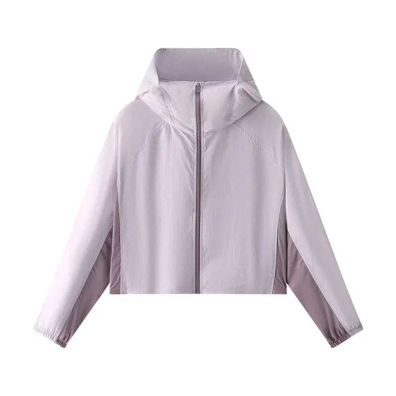 Women Cropped  Sun Protection Jacket