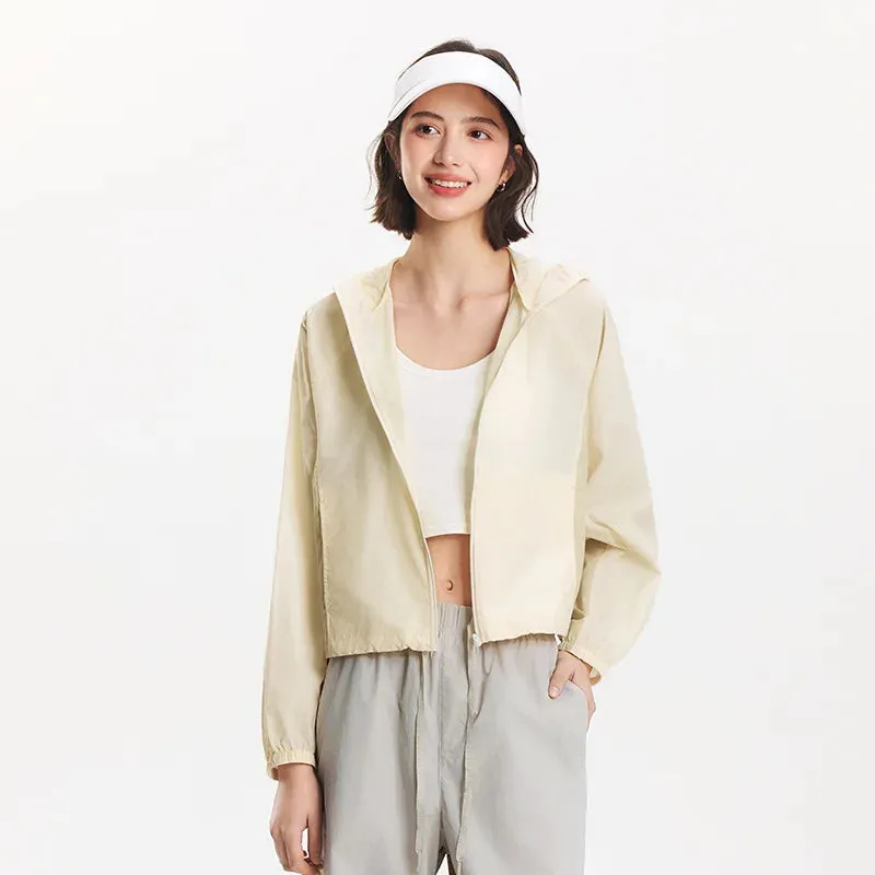 Women Cropped  Sun Protection Jacket