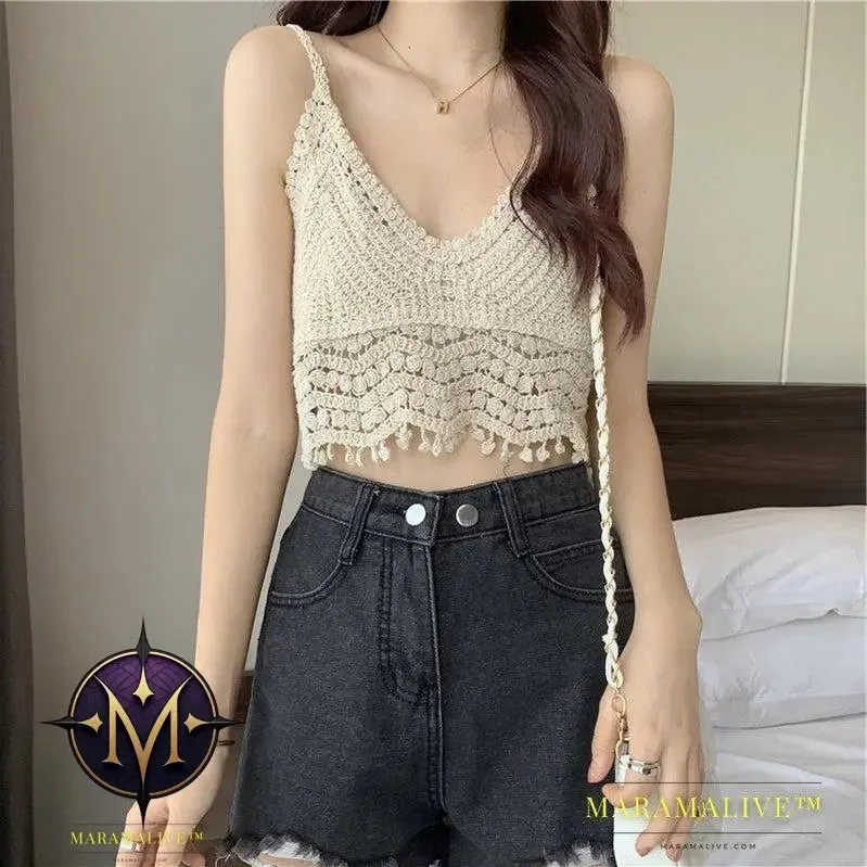 Women's Crocheted Two-Piece Summer Set | Western Style Outfit
