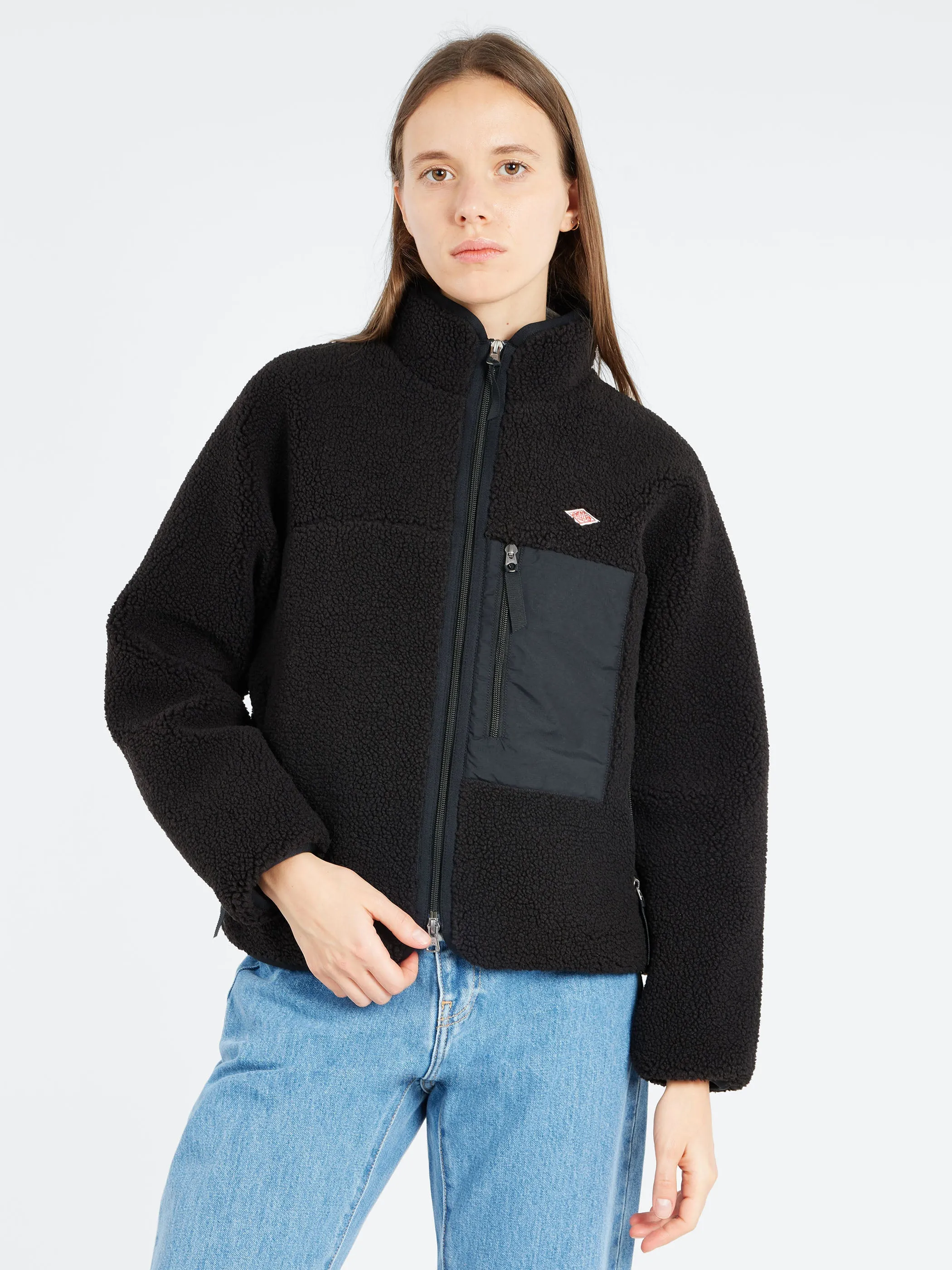 Women's Insulation Stand Collar Boa Jacket