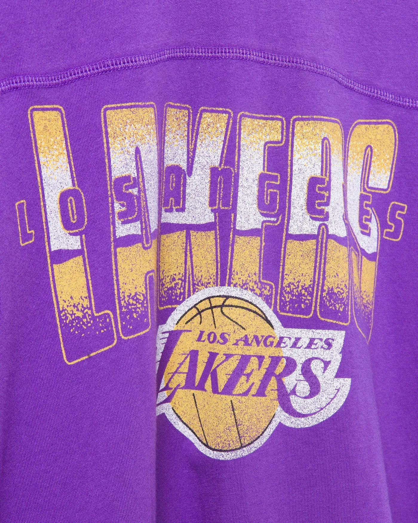 Women's Lakers Courtside Cropped Tee