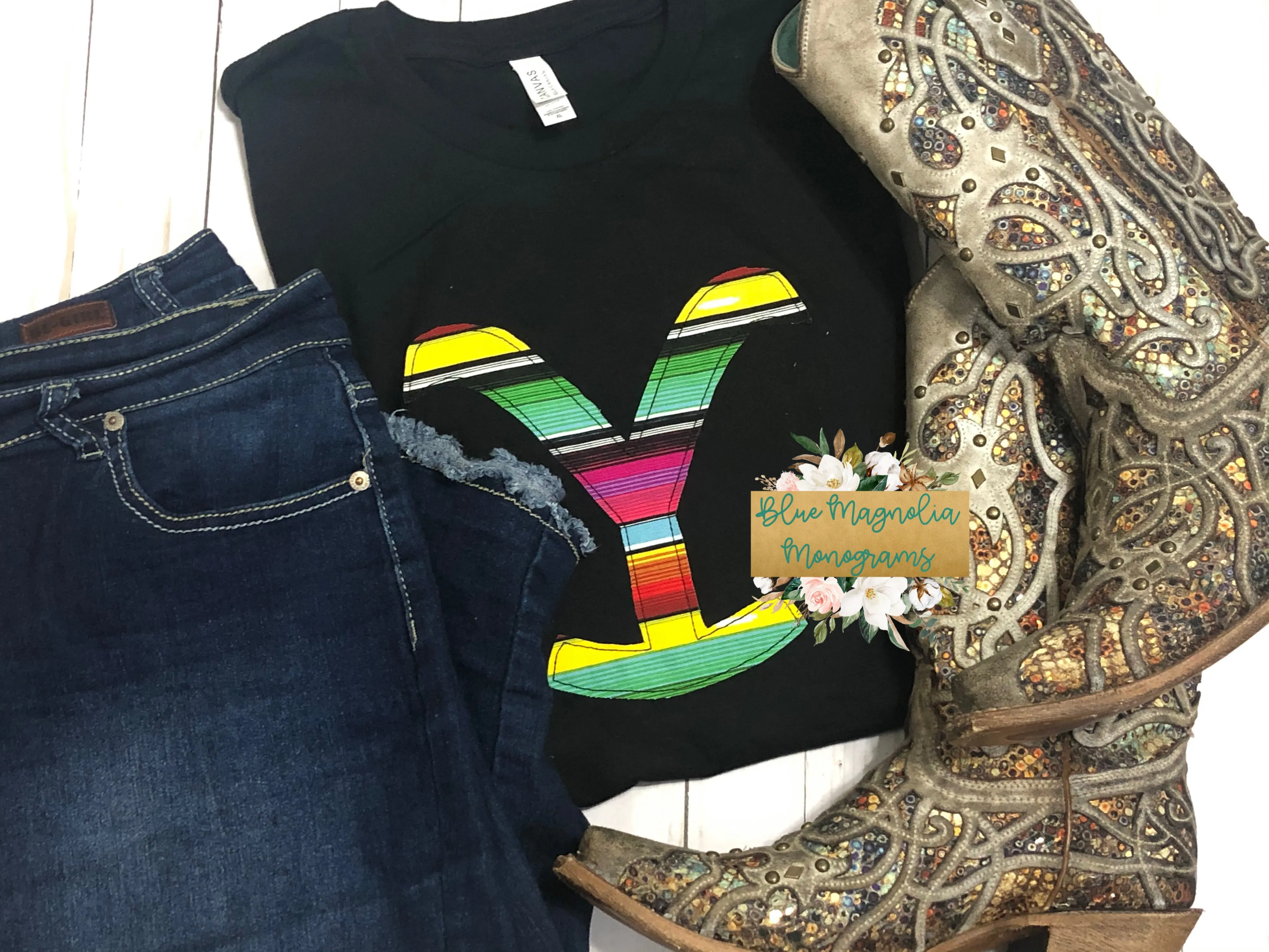 Yellow Brand Raggy Tee Wholesale