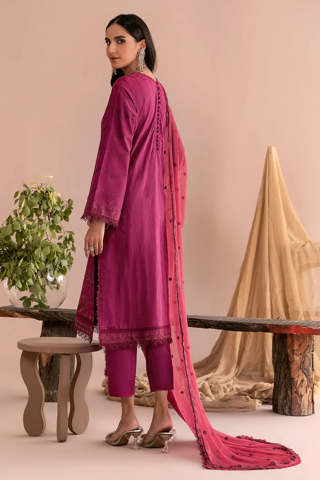 ZEA 02 FUCSHIA| Zarif Unstitched Lawn | Eid Ul Adha Collection23